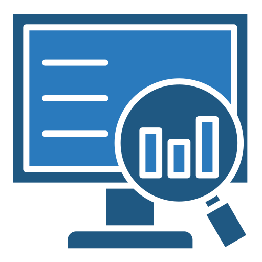 análisis de datos icono gratis