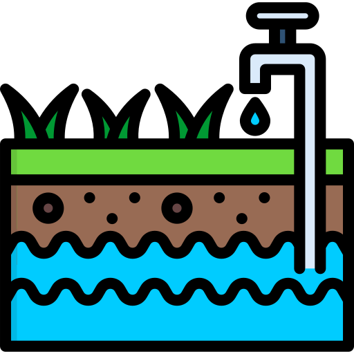 agua subterránea icono gratis