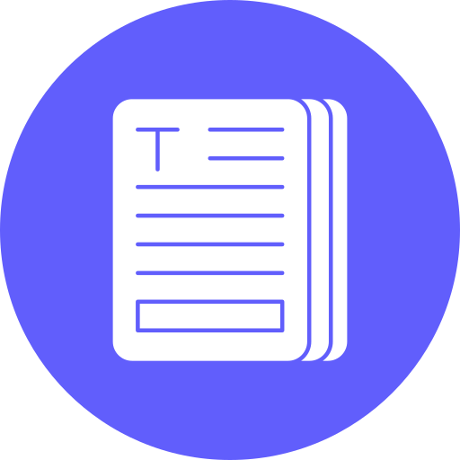 documento de texto icono gratis