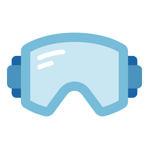 Горнолыжные очки бесплатно иконка