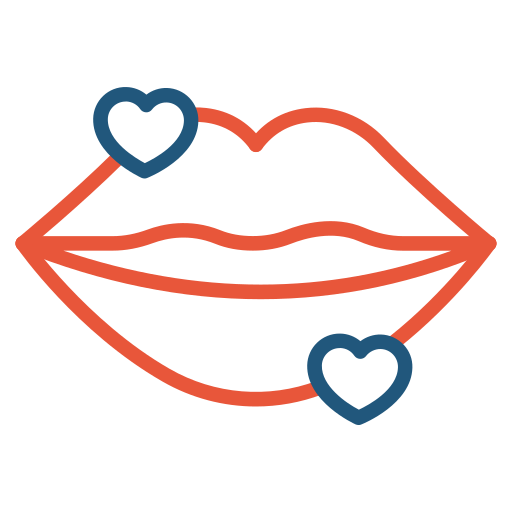 labios icono gratis