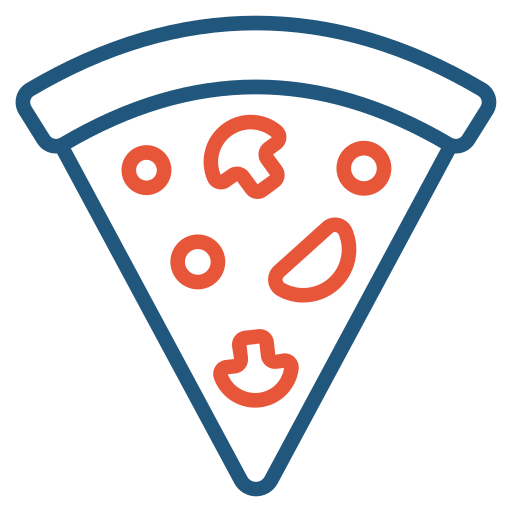 porción de pizza icono gratis