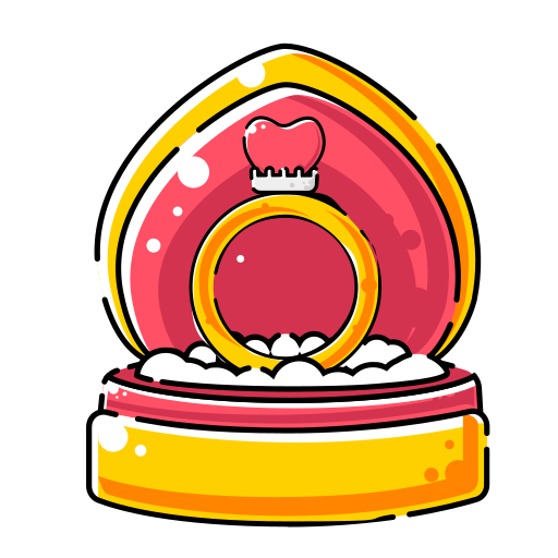 사랑의 반지 무료 아이콘