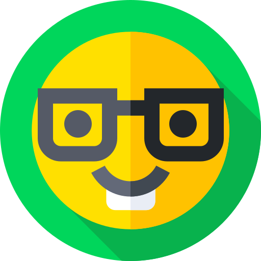 Nerd free icon