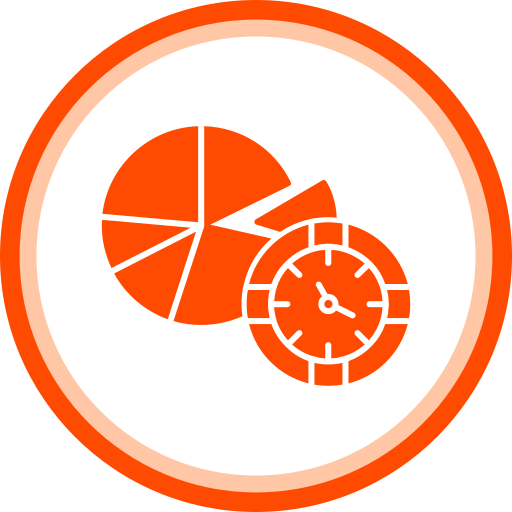 gráfico circular icono gratis