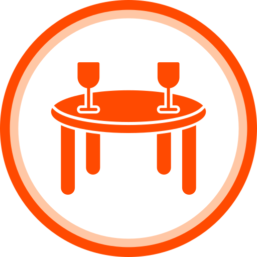 mesa de comedor icono gratis