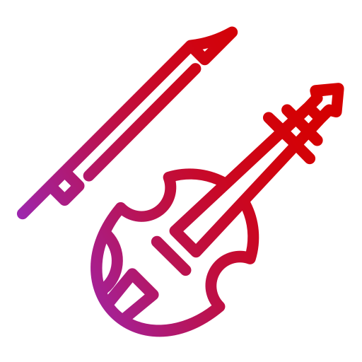 violín icono gratis