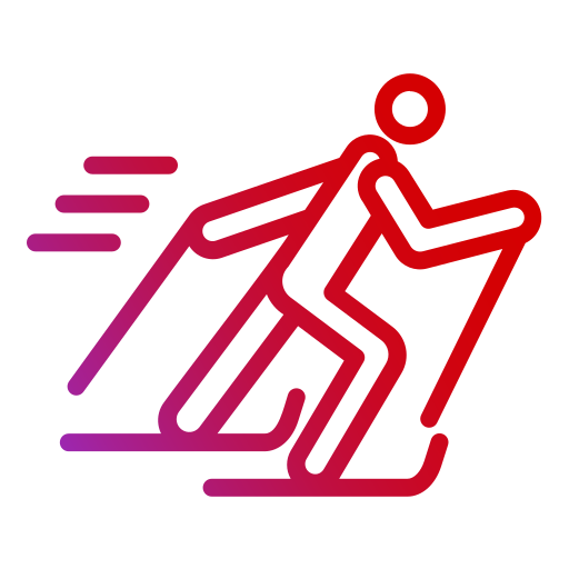 esquiar icono gratis