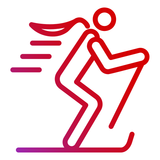 esquiar icono gratis