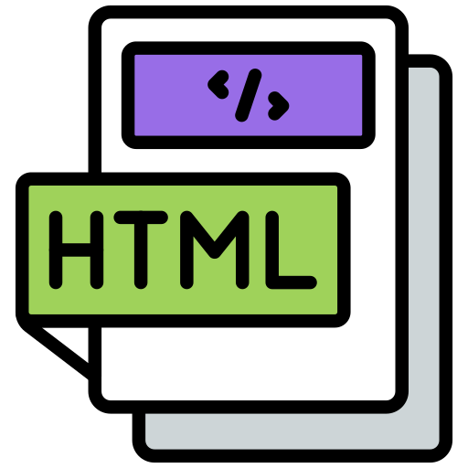 archivo html icono gratis