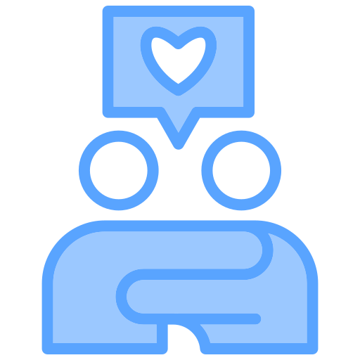 Compassion free icon Compassion free icon