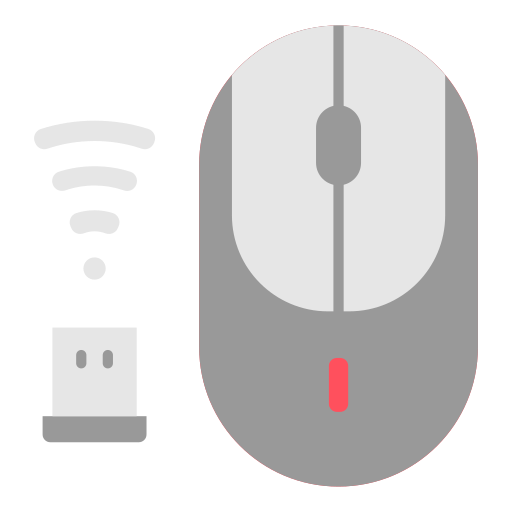 ratón inalámbrico icono gratis