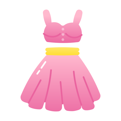 robe de soirée Icône gratuit