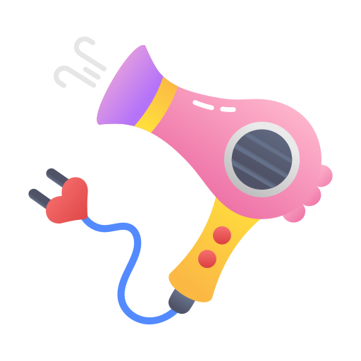 헤어 드라이어 무료 아이콘