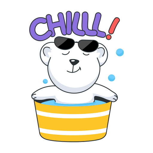 se détendre gratuit sticker
