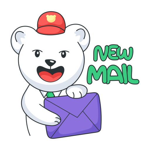 neue e-mail kostenlos Sticker neue e-mail kostenlos Sticker