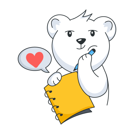 Bear free sticker Bear free sticker