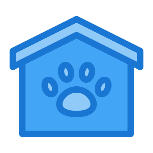 Animal shelter Deemak Daksina Blue icon