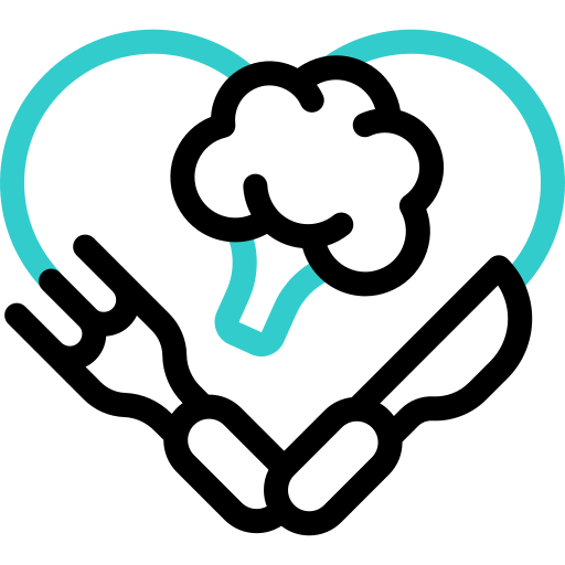 alimentación saludable icono gratis