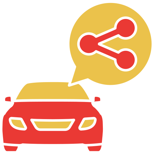 Ridesharing free icon