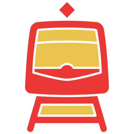 tranvía icono gratis