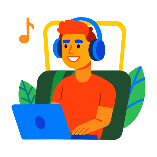 Écouter de la musique Icône gratuit