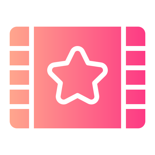 película icono gratis