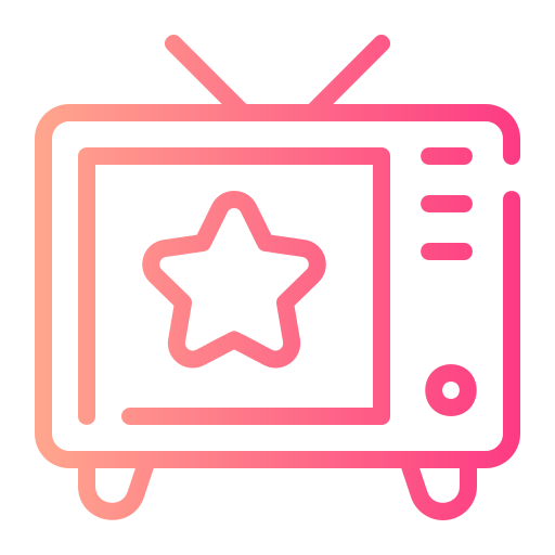 programa de televisión icono gratis