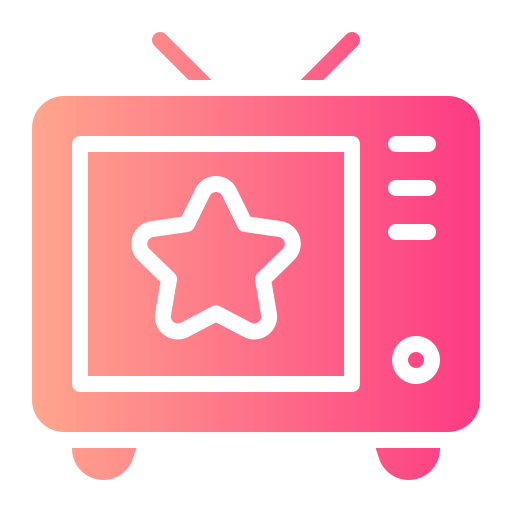 programa de televisión icono gratis