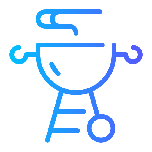 parrilla de barbacoa icono gratis