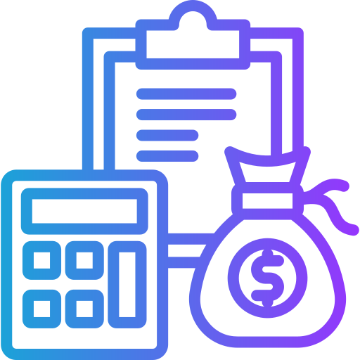 presupuesto icono gratis