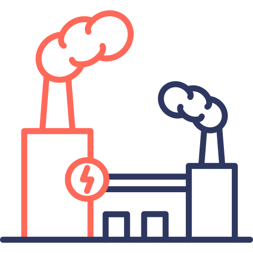 central eléctrica icono gratis