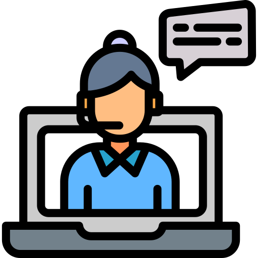 chat en direct Icône gratuit