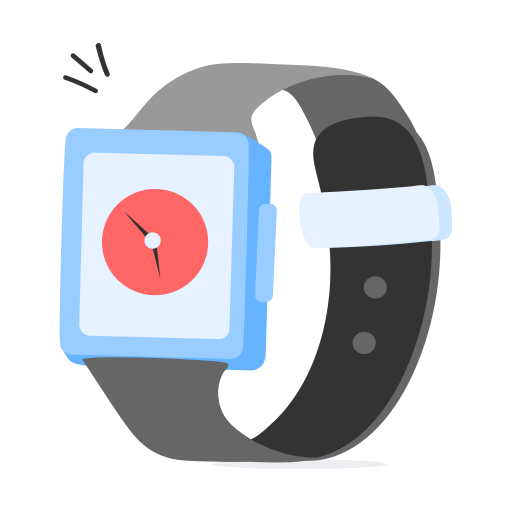 reloj de pulsera icono gratis