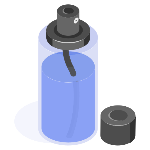 Spray bottle free icon