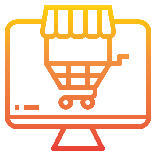 Online shopping Catkuro Gradient icon