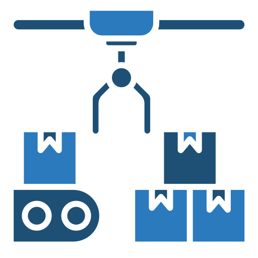 producción icono gratis