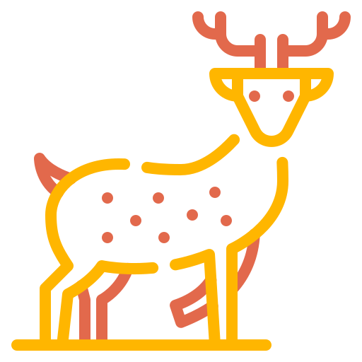 ciervo icono gratis