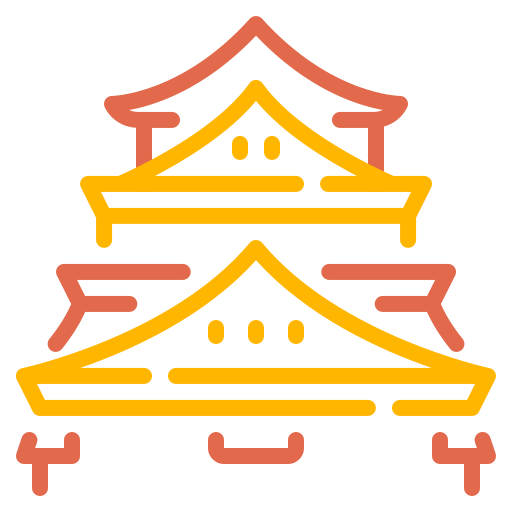 오사카 성 무료 아이콘