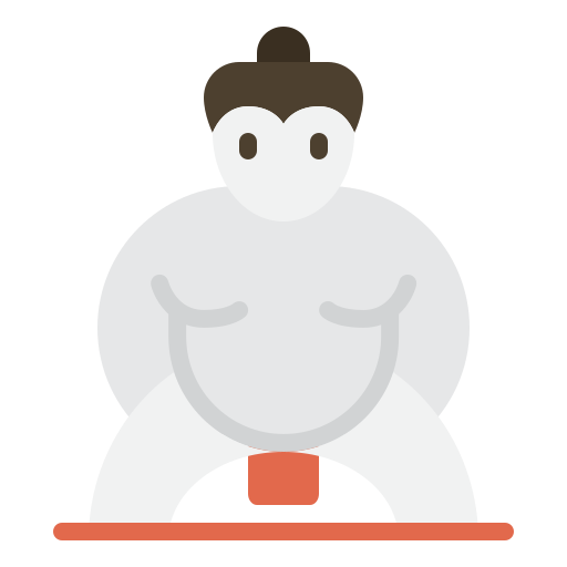 luchador de sumo icono gratis