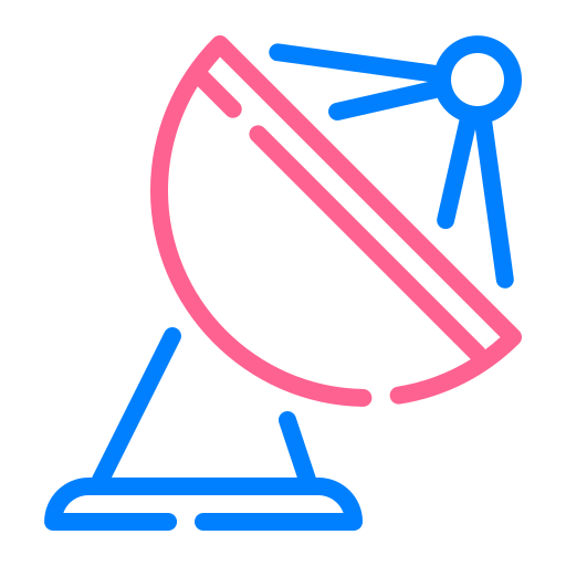 satélite icono gratis