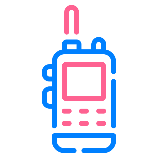 talkie-walkie Icône gratuit