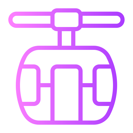 teleférico icono gratis