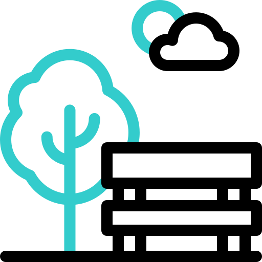 parque de la ciudad icono gratis