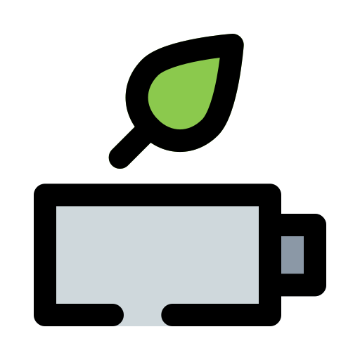 Эко-аккумулятор бесплатно иконка