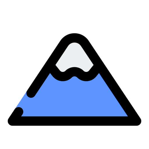 montagne Icône gratuit