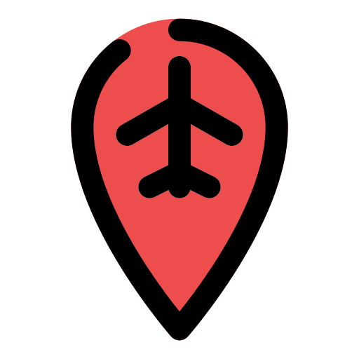 aeroporto grátis ícone