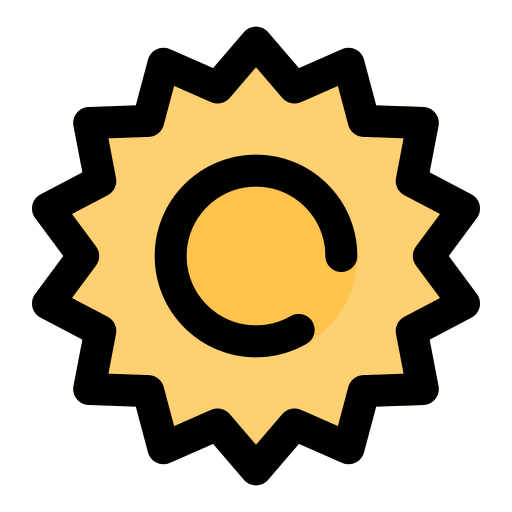 Sun free icon Sun free icon