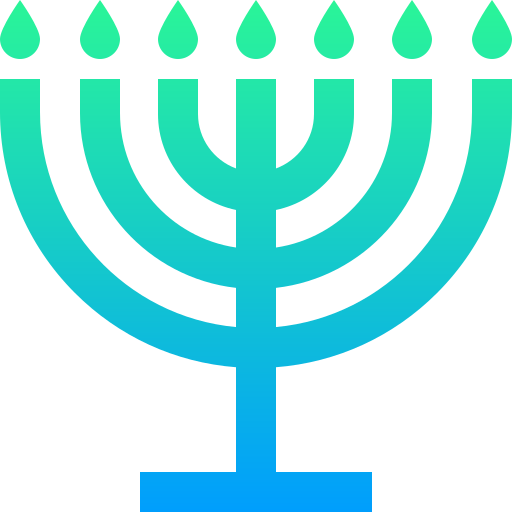 Menorah icono gratis