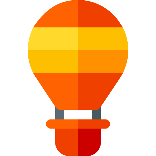 Hot air balloon - free icon